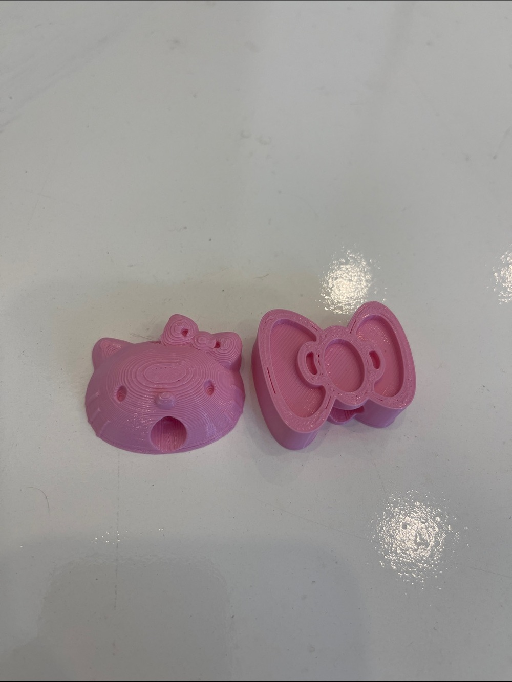 HK Style Straw Toppers Set Pink